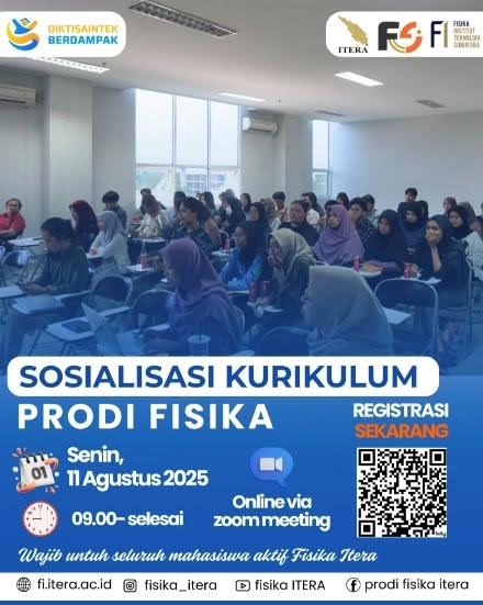Sosialisasi Kurikulum Baru Prodi Fisika 2025