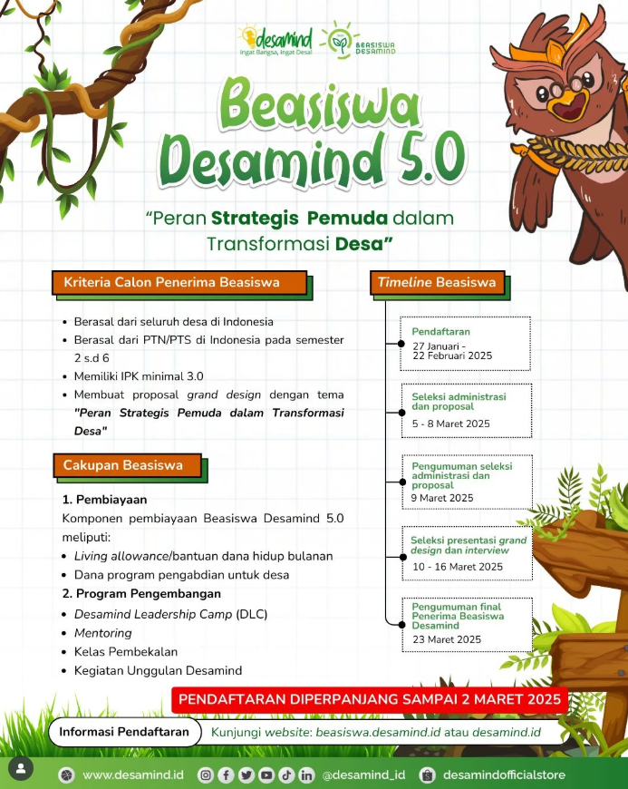Beasiswa Desamind 5.0